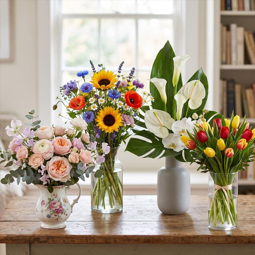 Какие бывают букеты цветов — полный гид по видам и формам