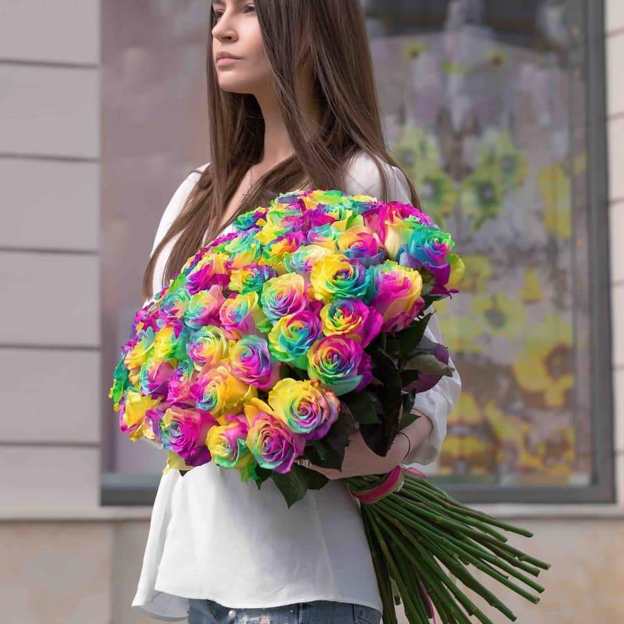 51 Радужная Роза