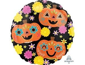A 18"/45 см HWN День мертвых Тыквы A 18"/45 см HWN День мертвых Тыквы