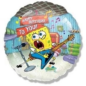 A 18" HB Губка боб с гитарой А3/AN