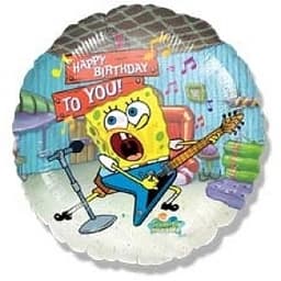 A 18" HB Губка боб с гитарой А3/AN