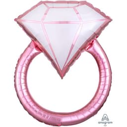 A ФИГУРА/P35 Кольцо с бриллиантом/уп / 76 см