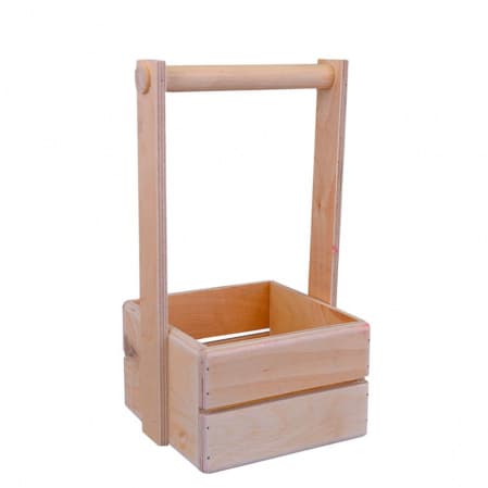 А Ящик рейка 15*15*8 Натуральный (деревянная ручка) А Ящик рейка 15*15*8 Натуральный (деревянная ручка)