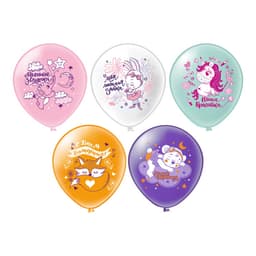 Б 12"/30 см СДР! Шарики для девочки! шелк