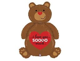 Б Фигура Мишка влюблённый / 122 см