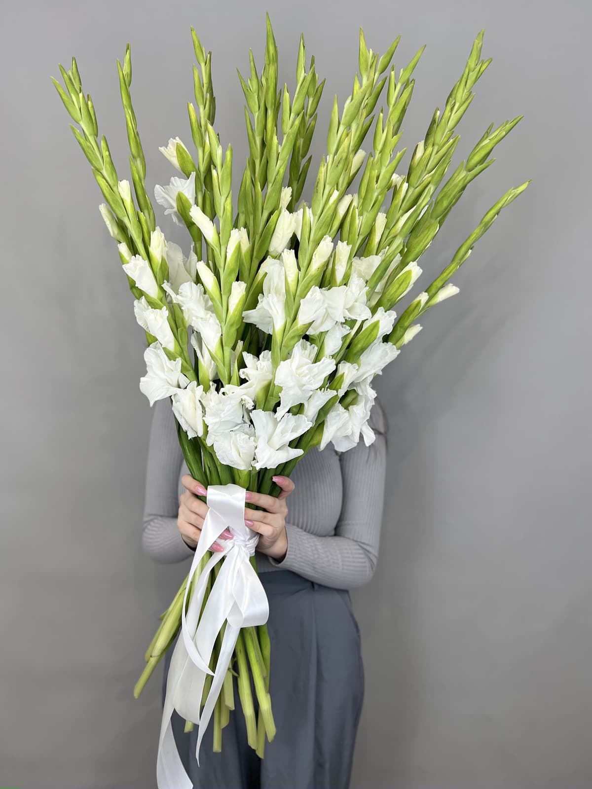 Букет 25 Гладиолусов