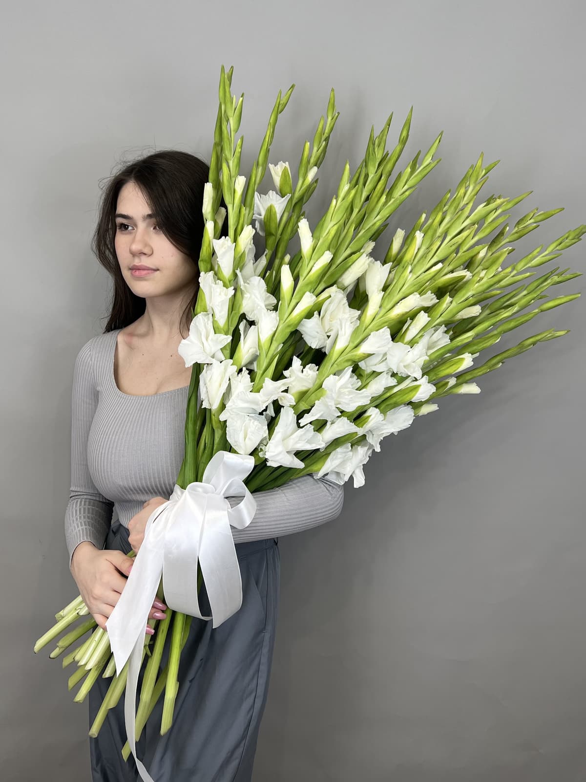 Букет 25 Гладиолусов