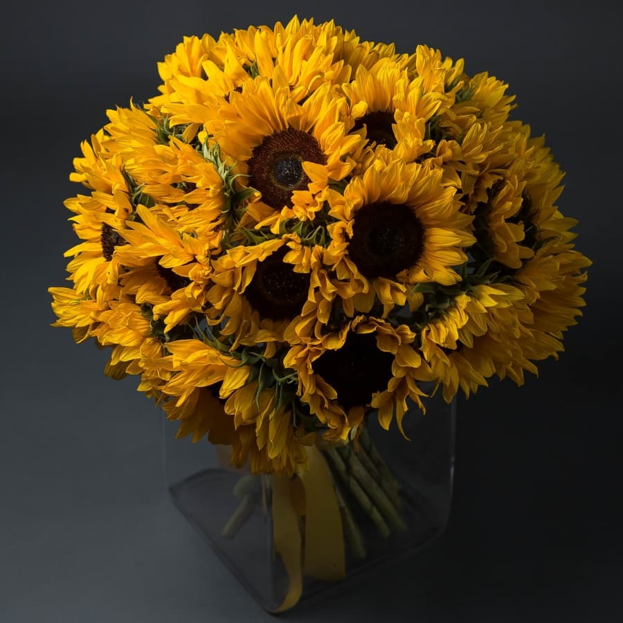 Букет 35 Подсолнухов