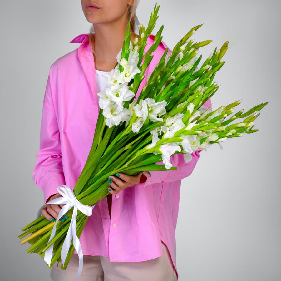 Букет 45 Гладиолусов