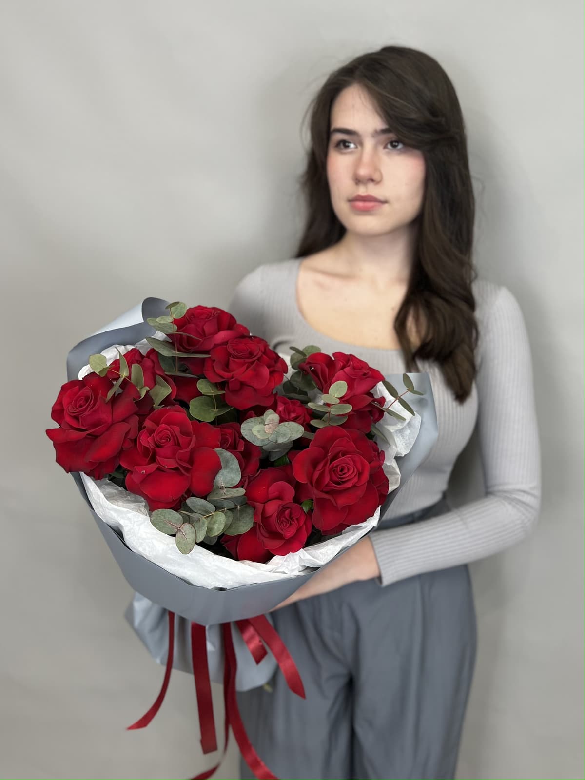 Праздничный букет цветов "Amor Amor"