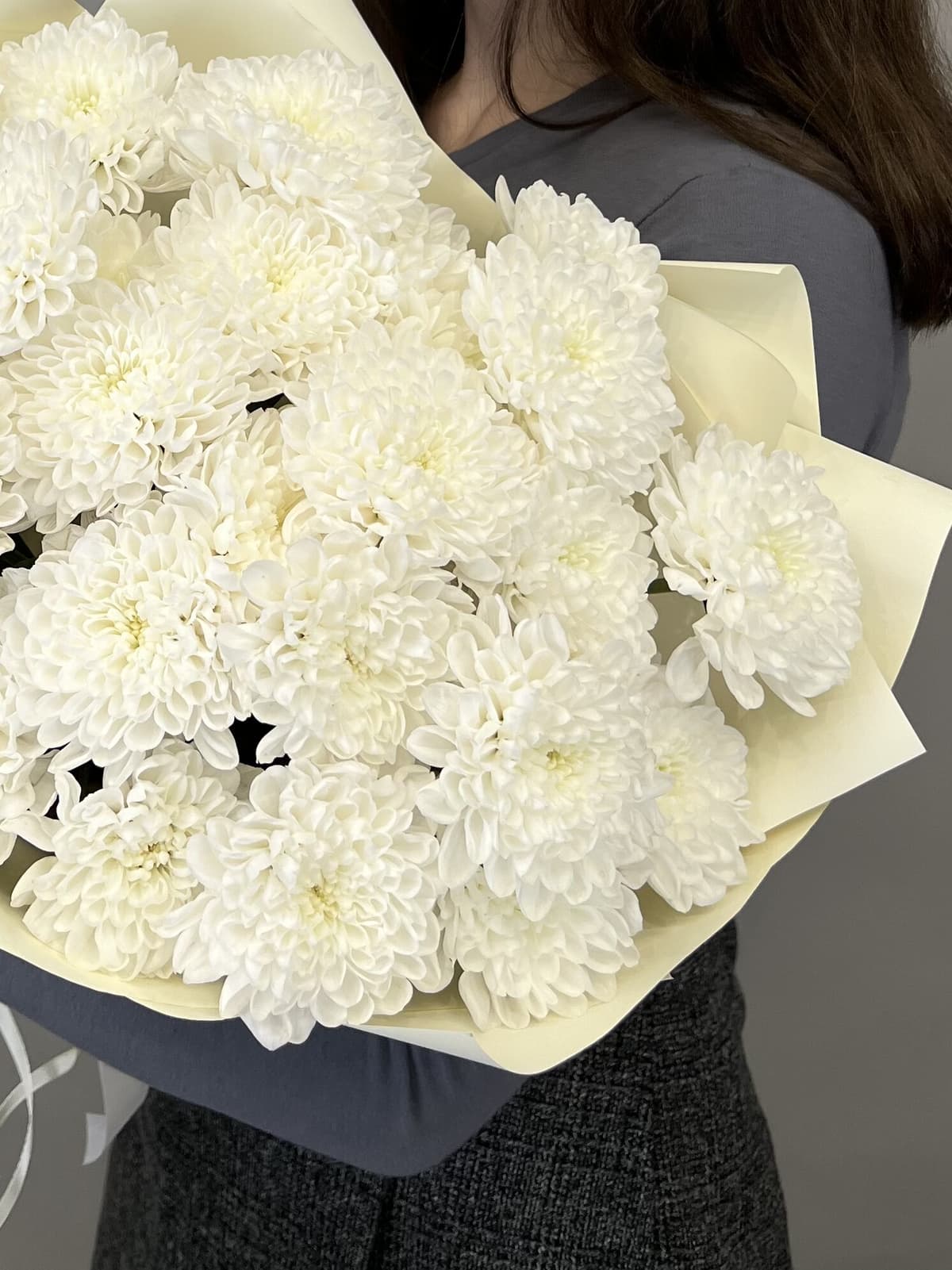 Стильный букет "Айвори"