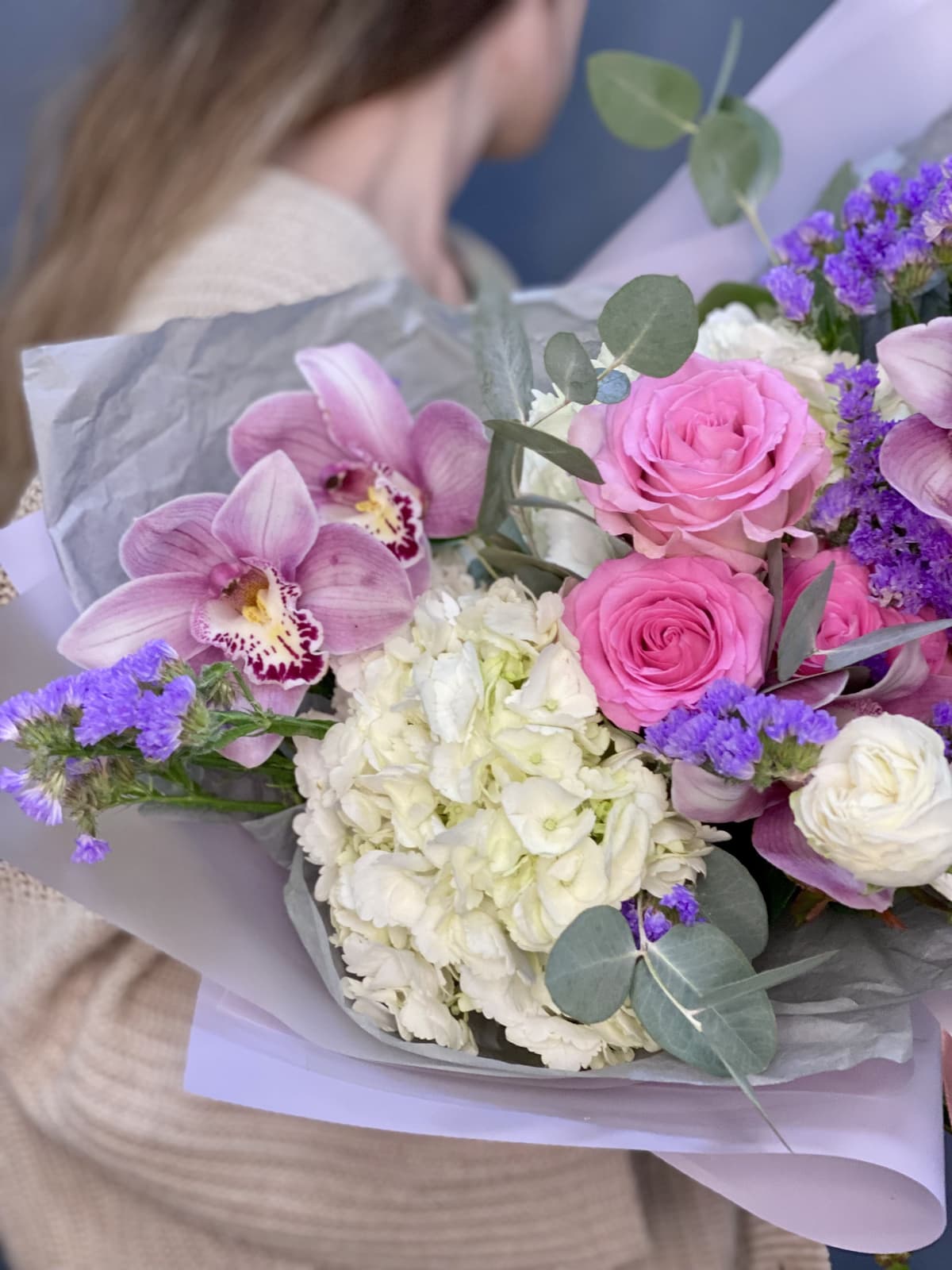 Букет «Azure dawn» M