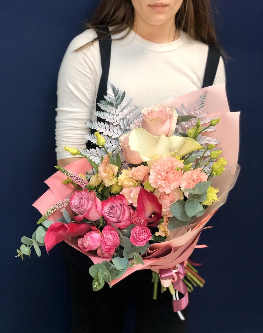 Букет "Багровый закат"