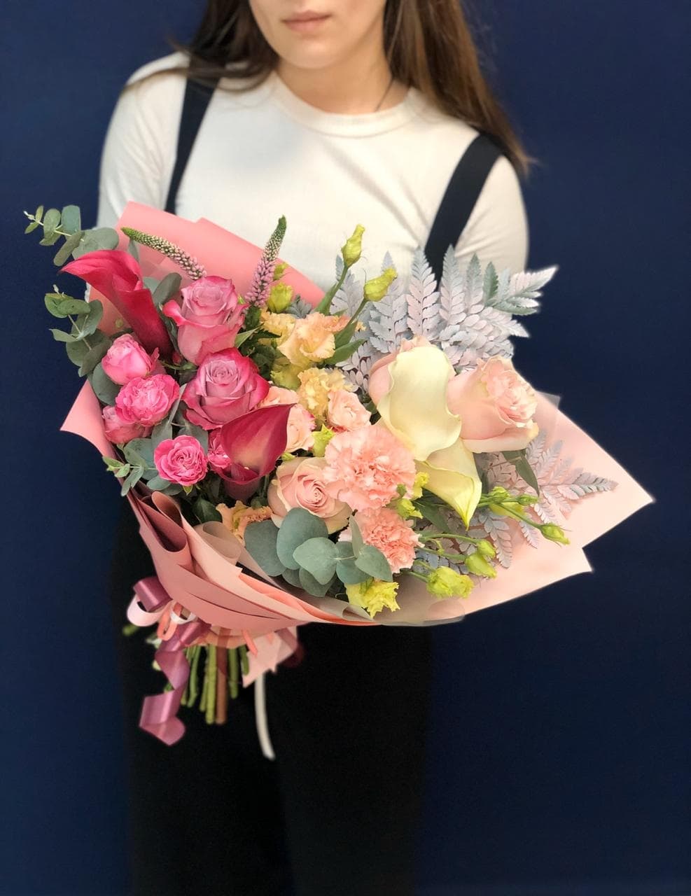 Букет "Багровый закат"