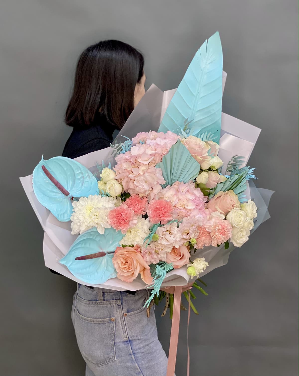 Букет "Blue Lagoon" XL