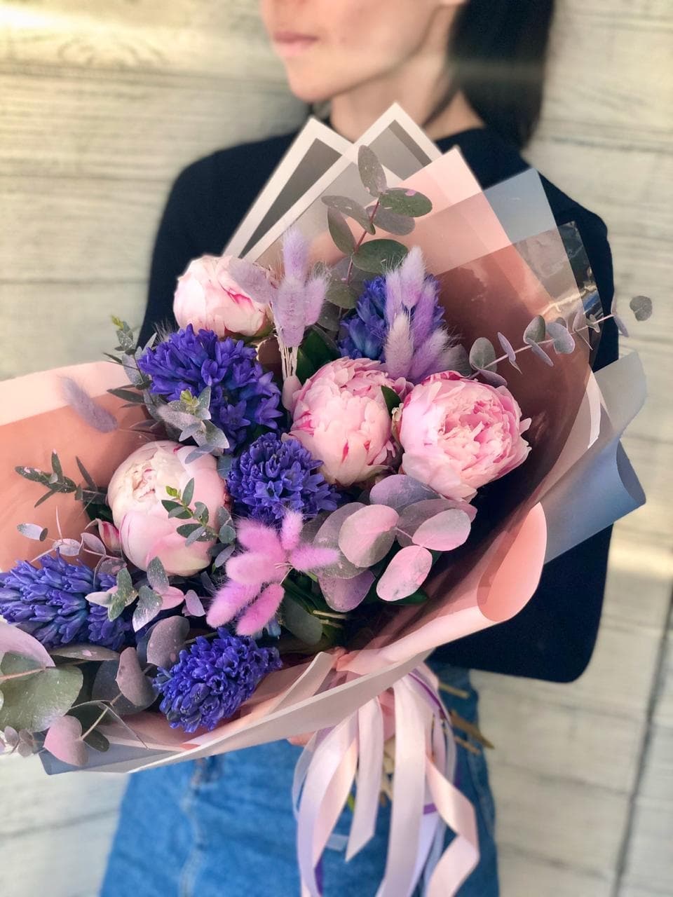 Букет "Черничный йогурт"