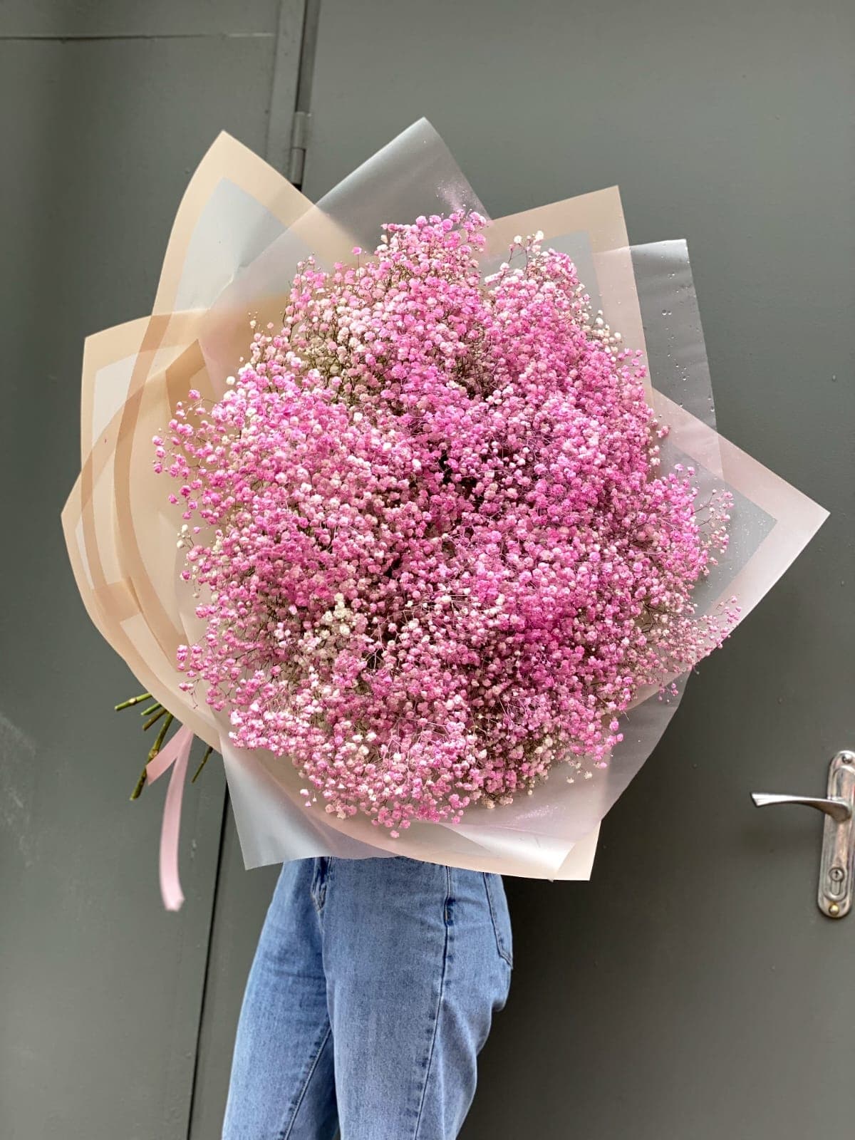 Оригинальный букет Colors of summer: pink (L)