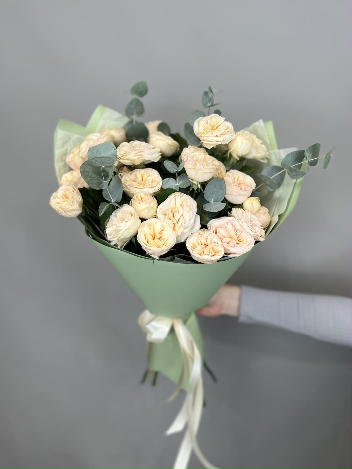 Праздничный букет "Cream"