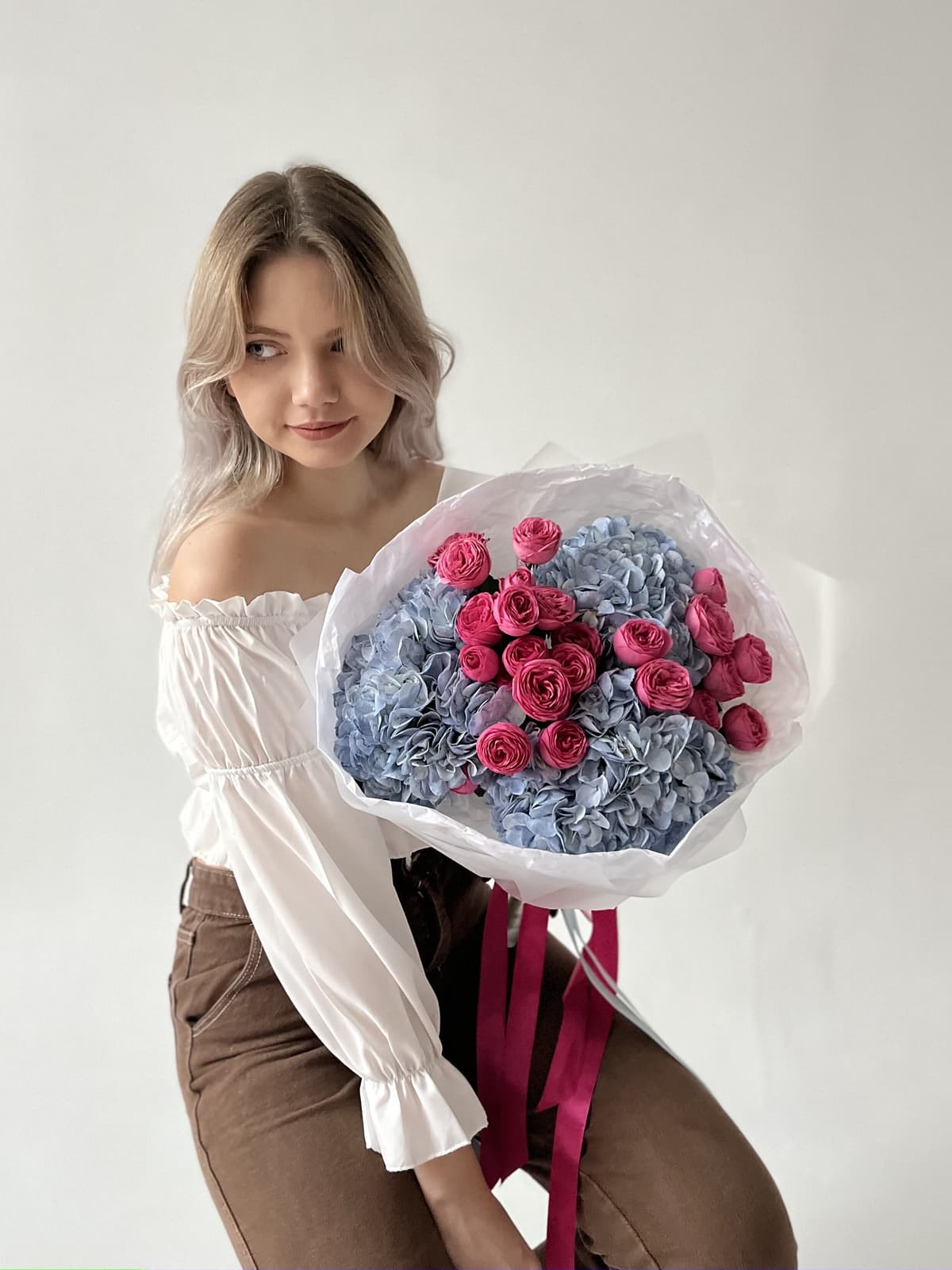 Красивый букет "Fleur"