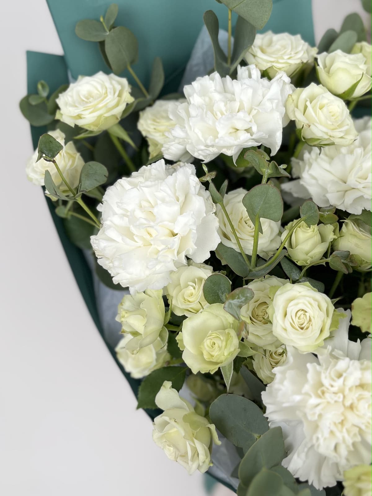 Дизайнерский букет "Green Glow"