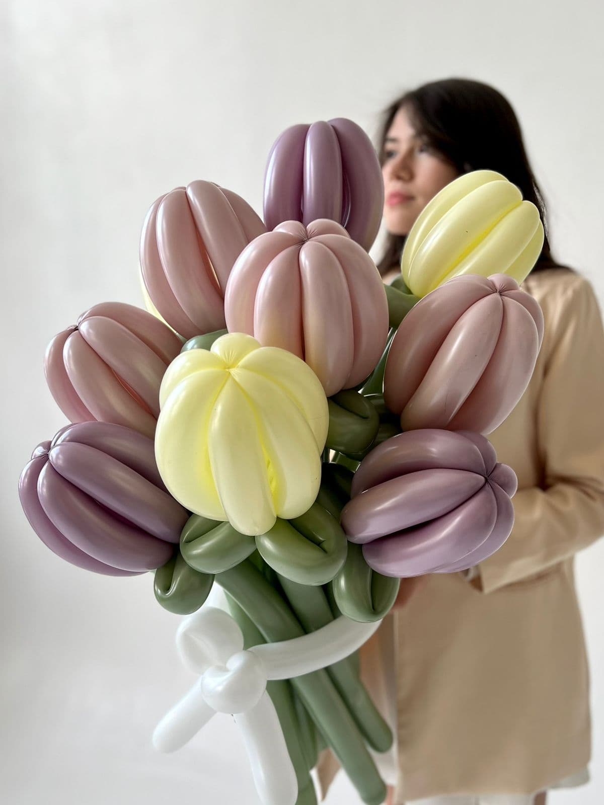 Букет из 11 тюльпанов из шаров