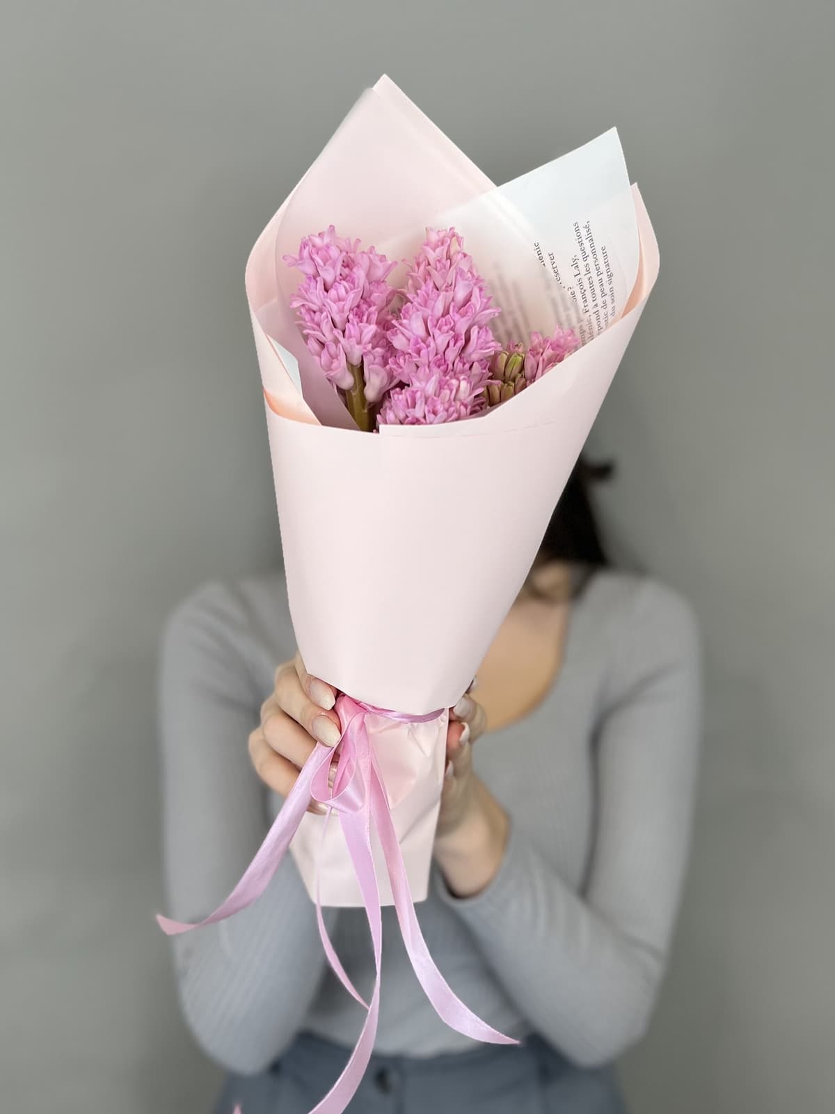 Букет из гиацинтов "Fondant" S Менделеева