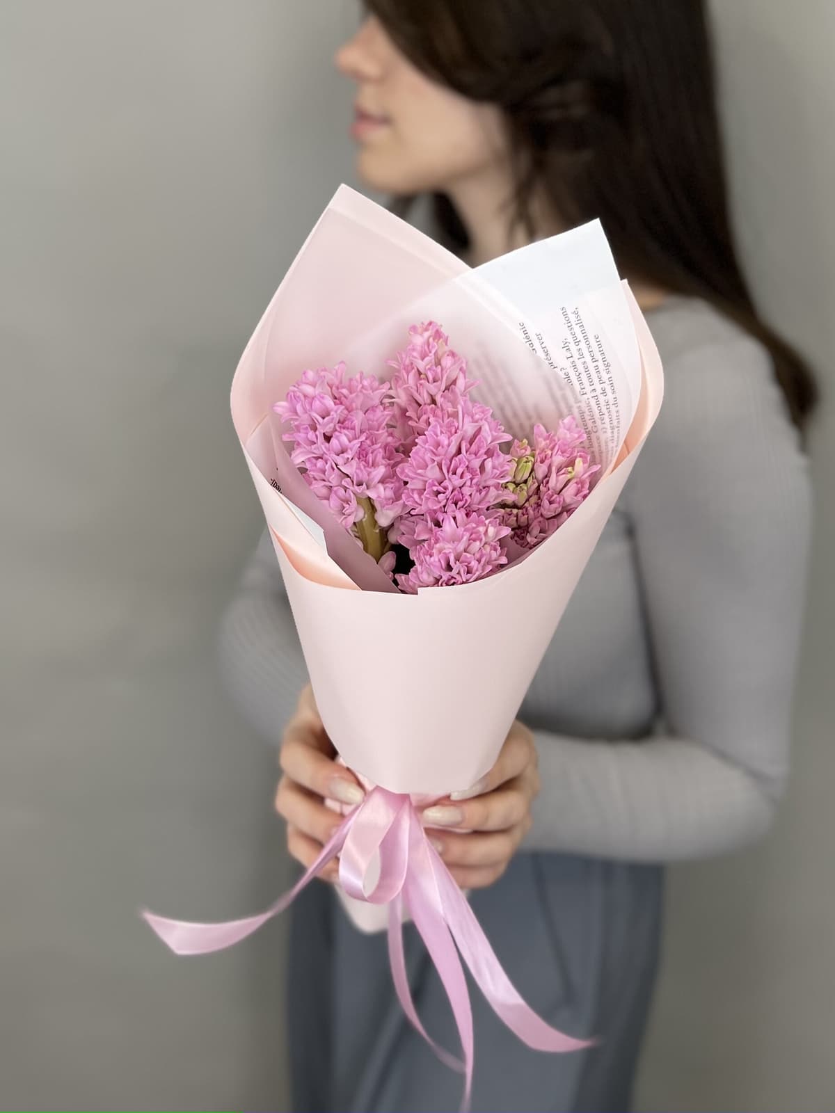 Букет из гиацинтов "Fondant" S Менделеева