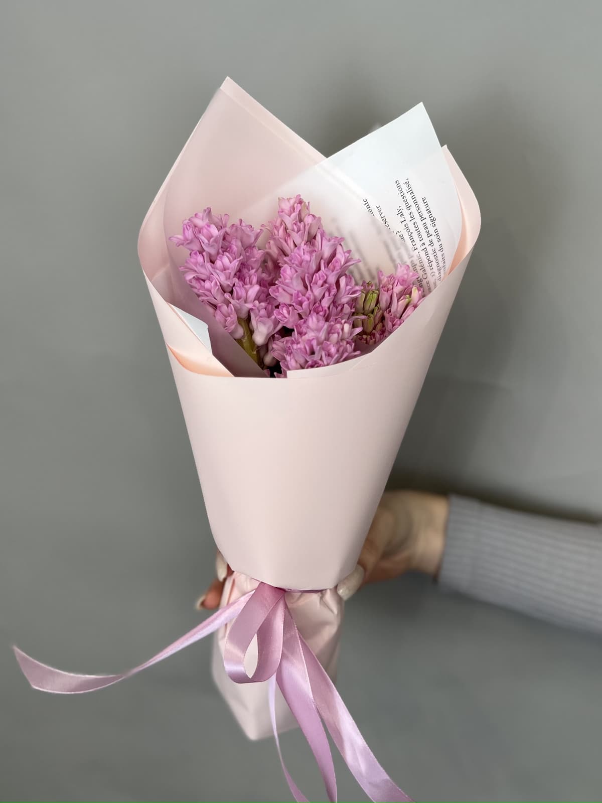 Букет из гиацинтов "Fondant" S Менделеева