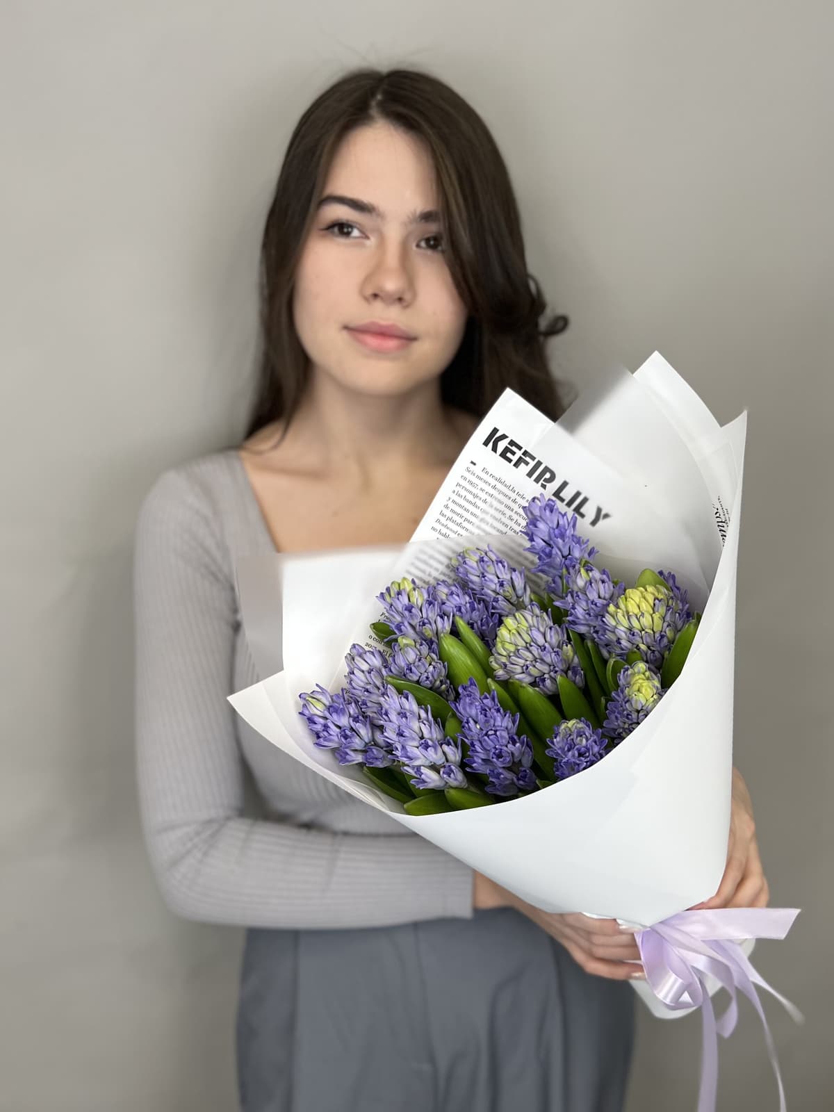 Букет из гиацинтов "Minos" L Революционная