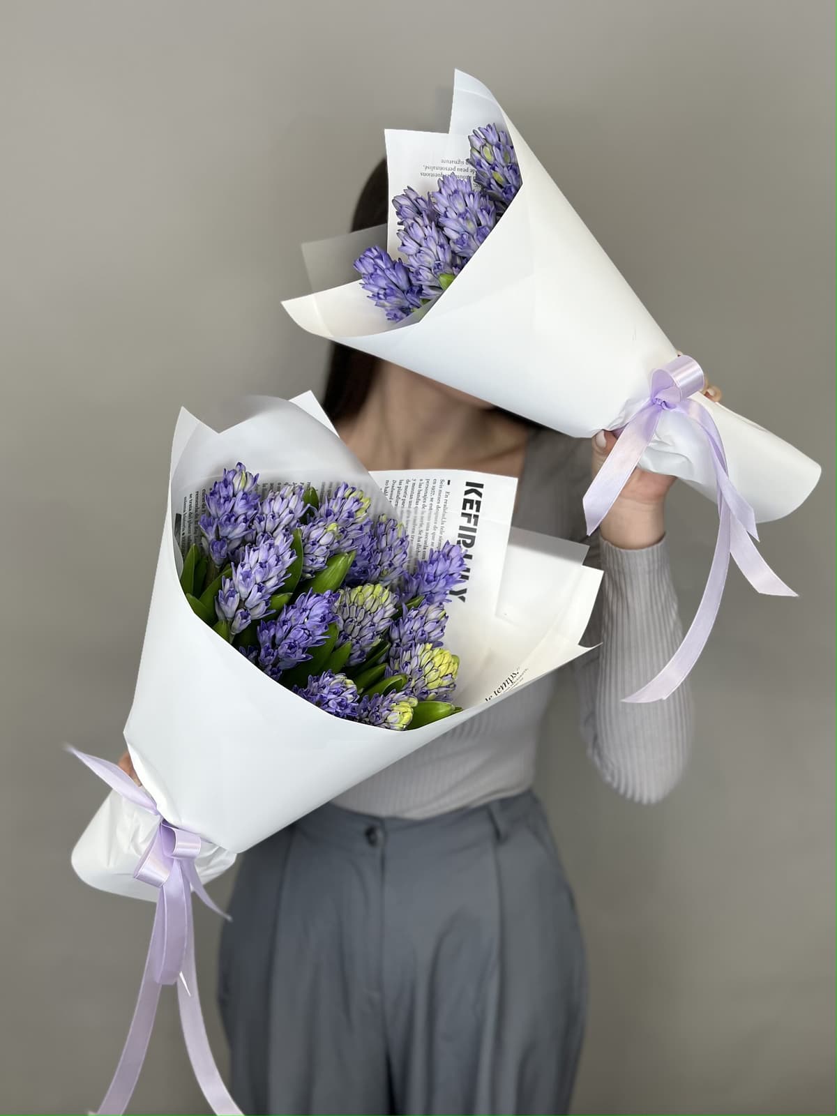 Букет из гиацинтов "Minos" L Революционная