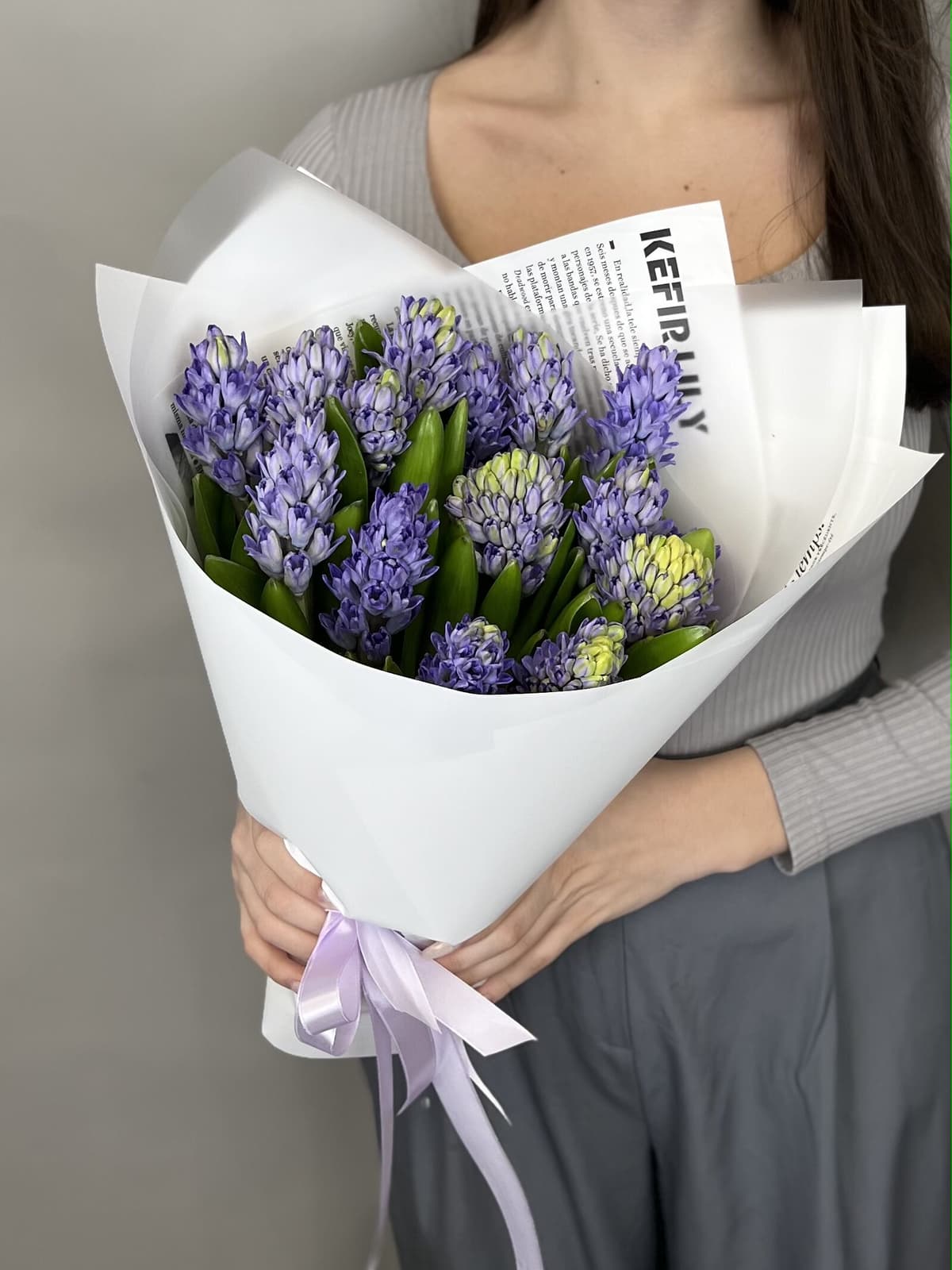 Букет из гиацинтов "Minos" L Революционная