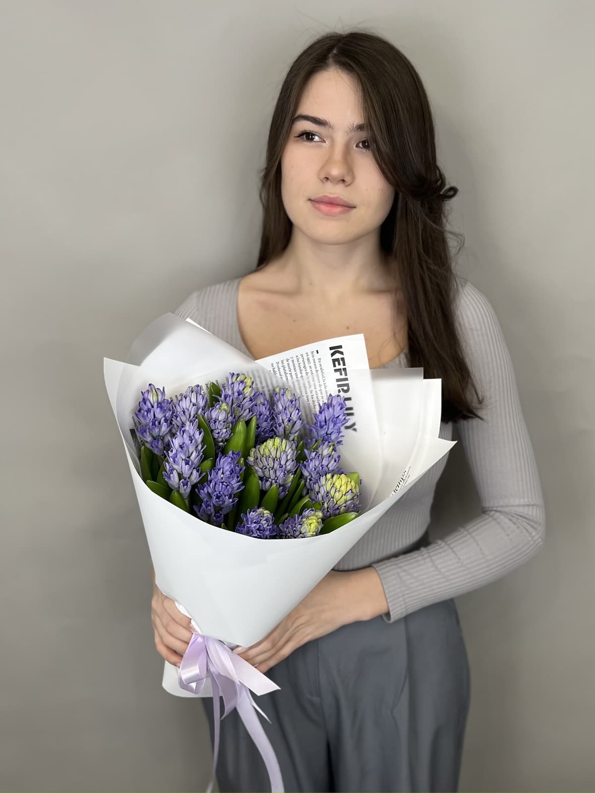 Букет из гиацинтов "Minos" L Революционная