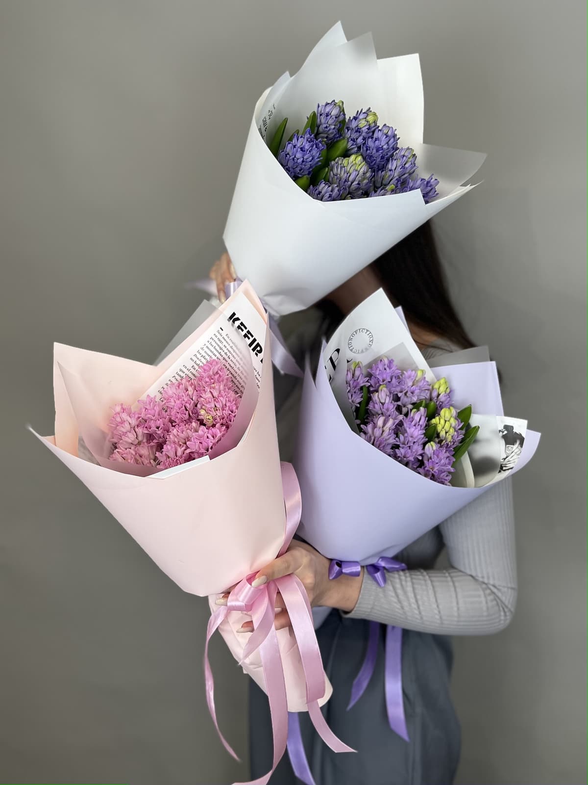 Букет из гиацинтов "Minos" M