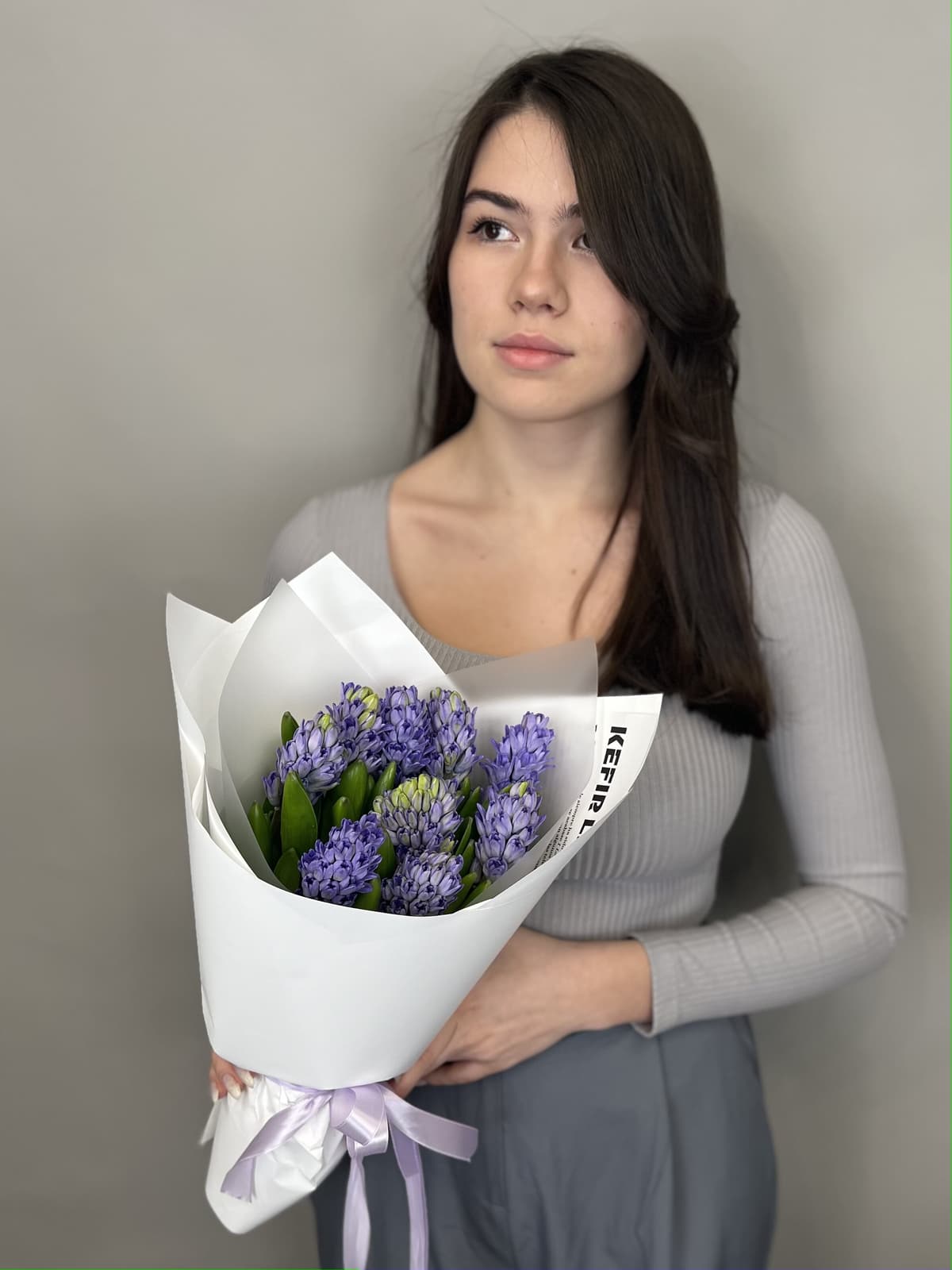 Букет из гиацинтов "Minos" M