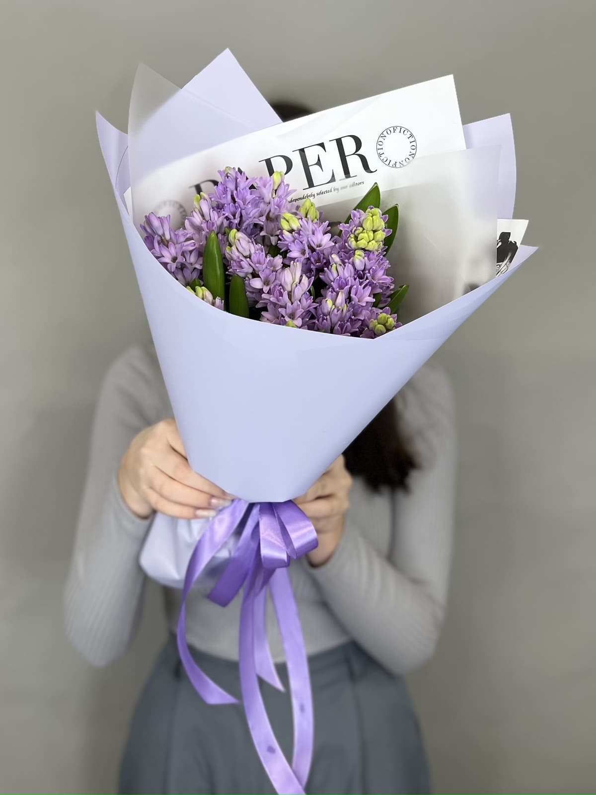 Букет из гиацинтов "Purple star" L Проспект