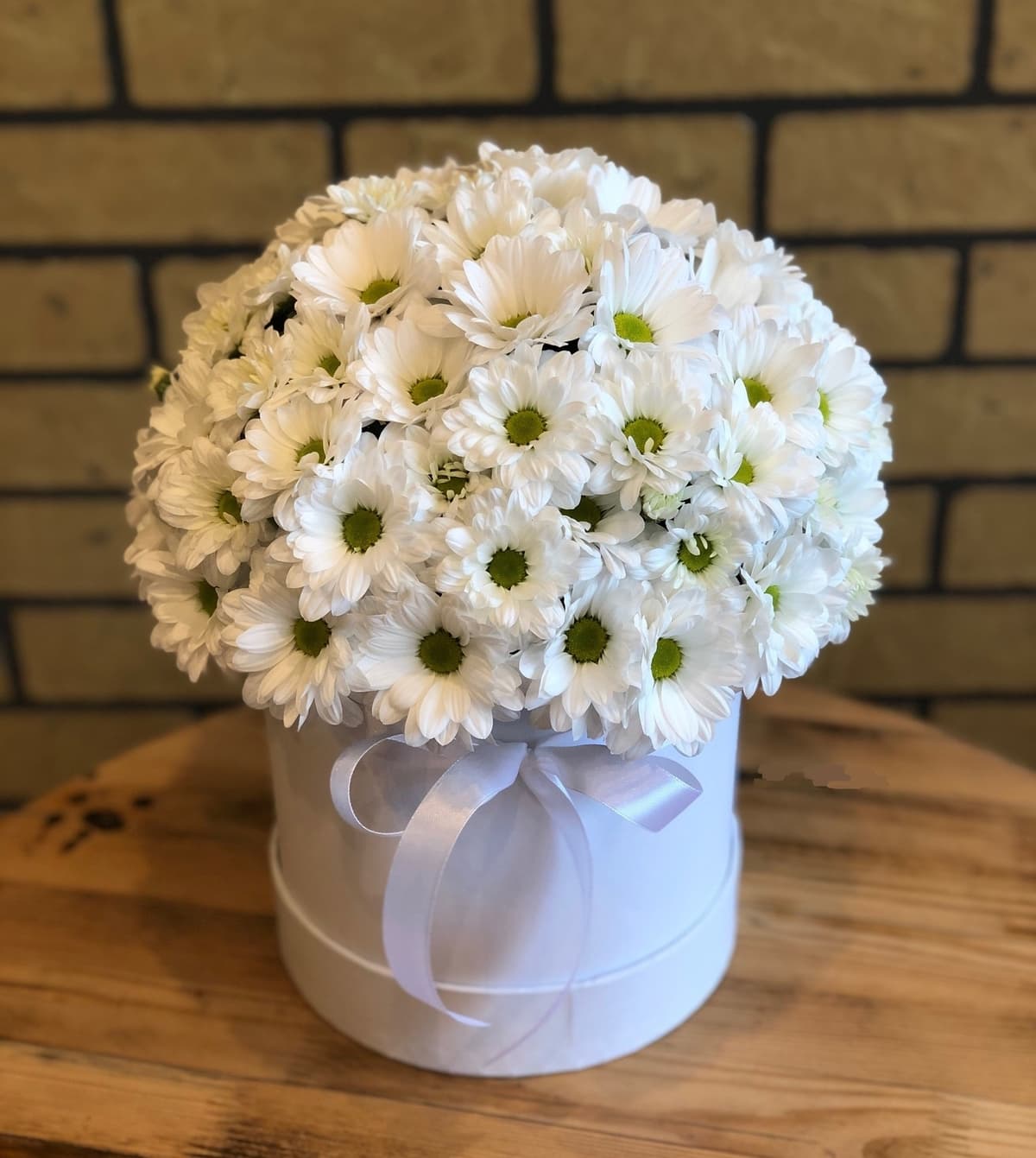 Букет из Хризантемы в коробке