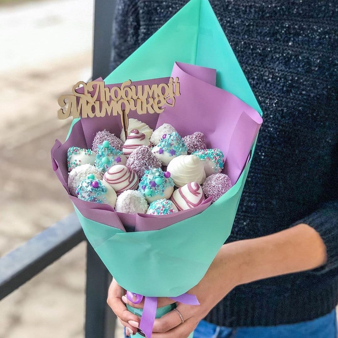 Букет из клубники"Angel"