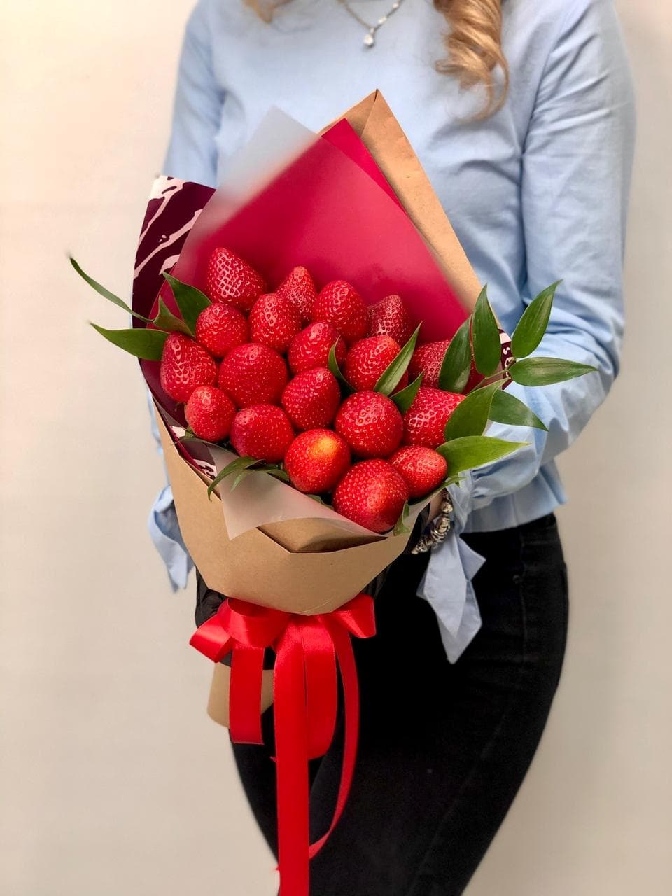 Букет из клубники "Классика"
