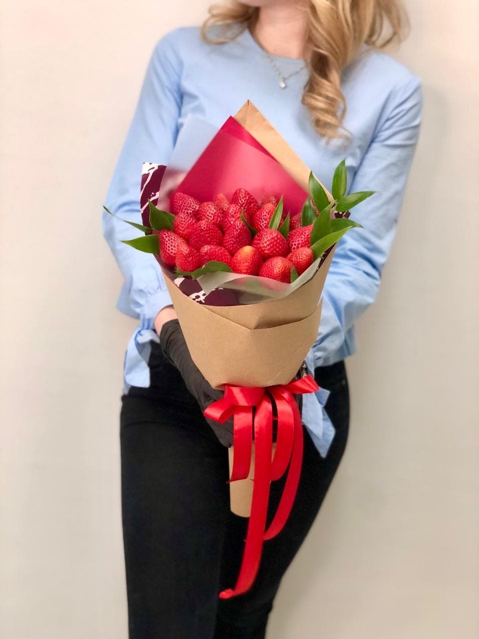 Букет из клубники "Классика"