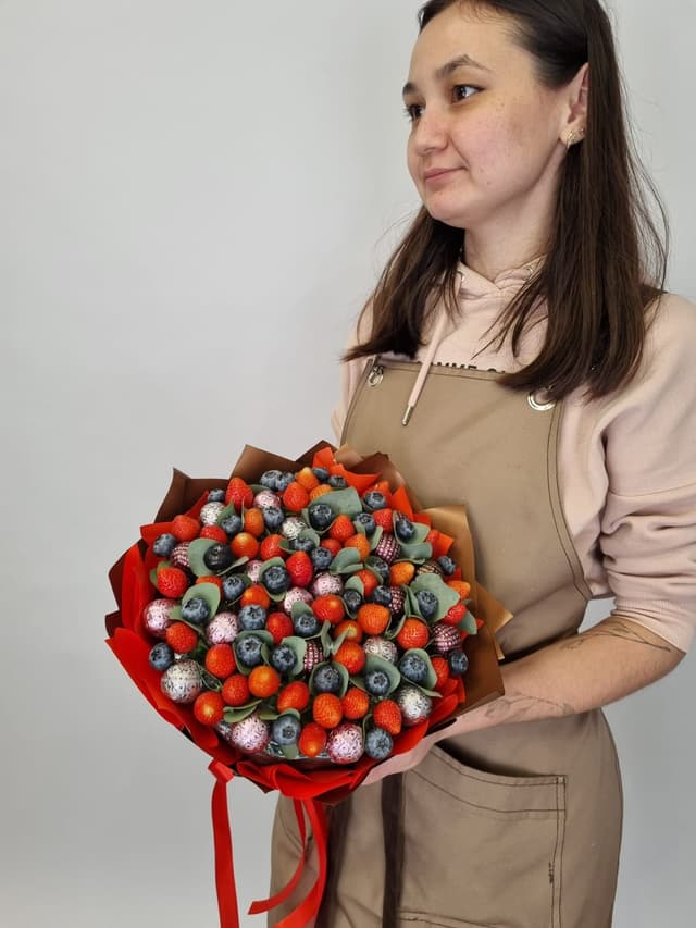 Букет из клубники "Сhoco- Berry" Букет из клубники "Сhoco- Berry"