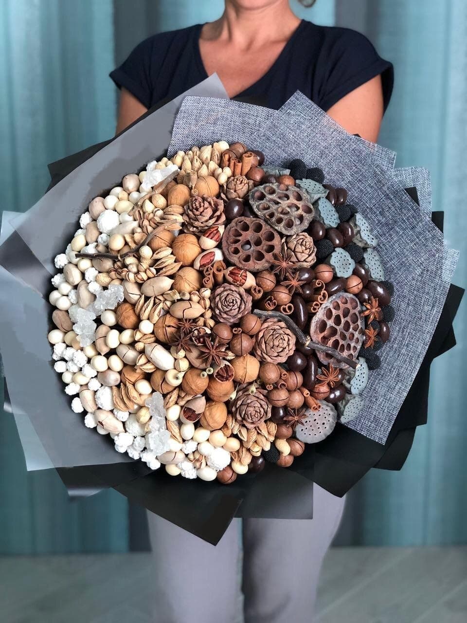 Букет из орехов "Ореховый макси"