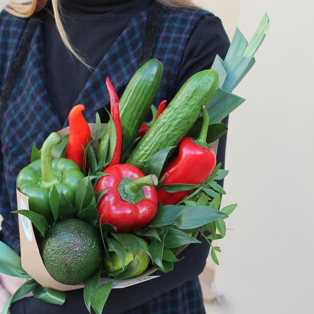 Букет из овощей "Фит" Букет из овощей "Фит"