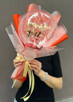 Букет из шаров "Красный"