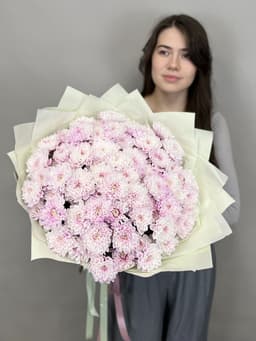 Букет хризантем "Ажур" L