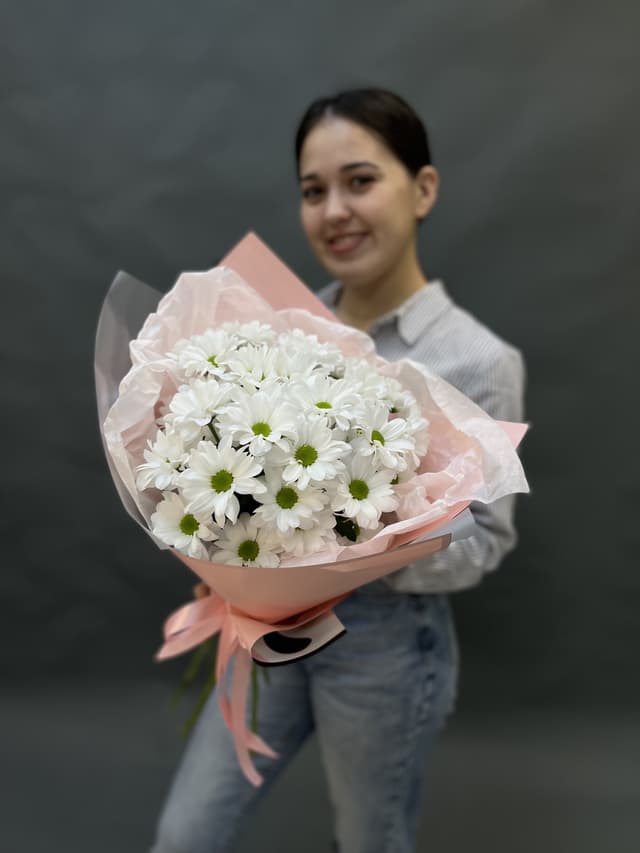 Стильный букет "Хризантемиум" Стильный букет "Хризантемиум"