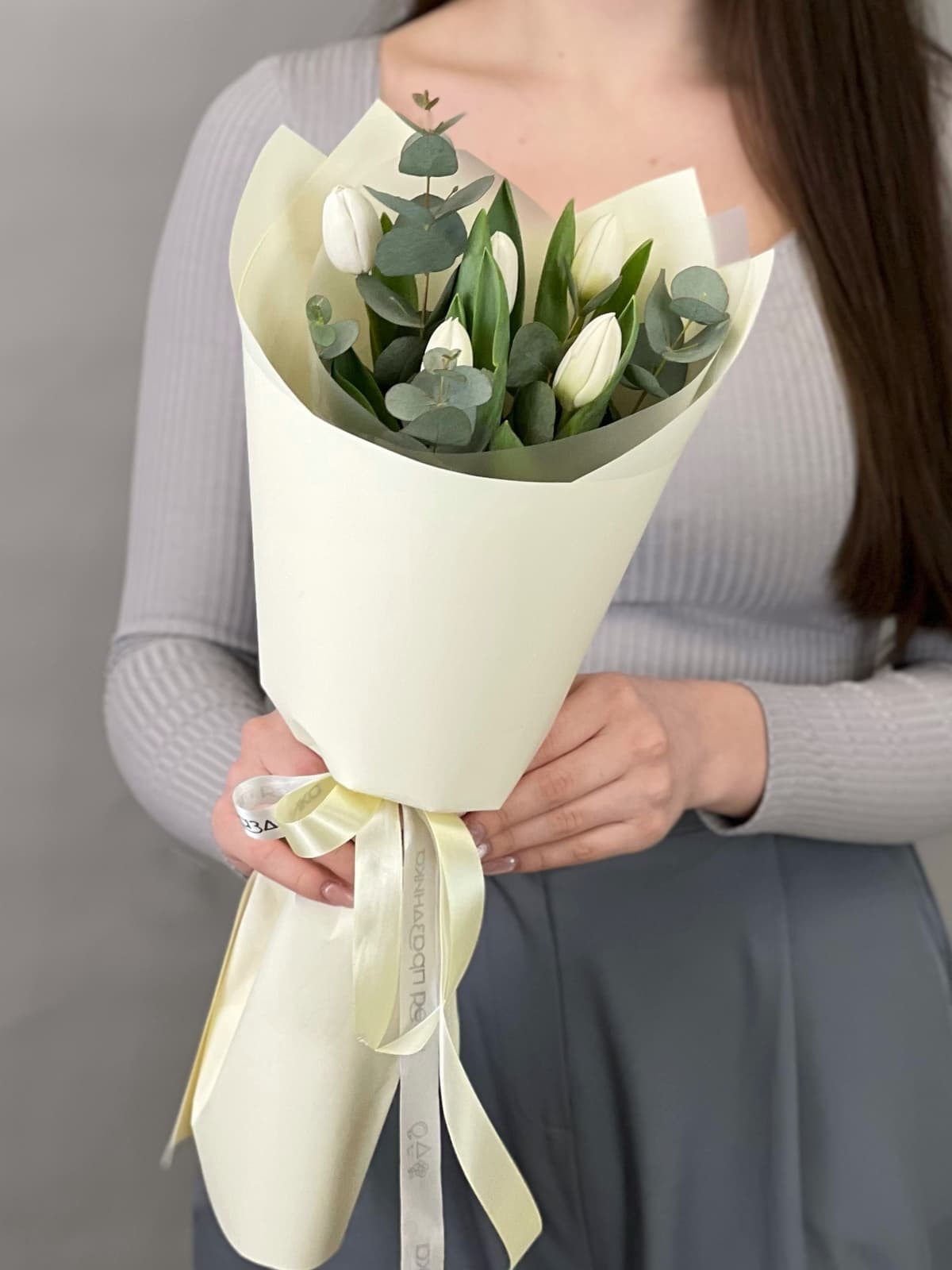 Популярный букет комплимент "Snowy"