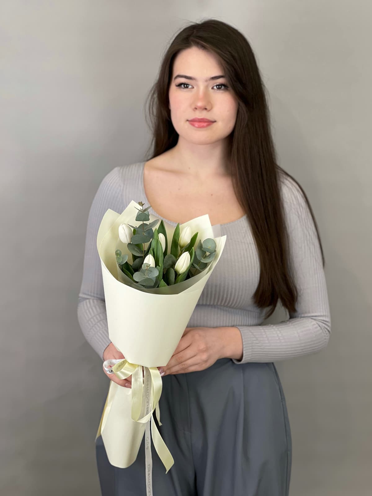 Популярный букет комплимент "Snowy"