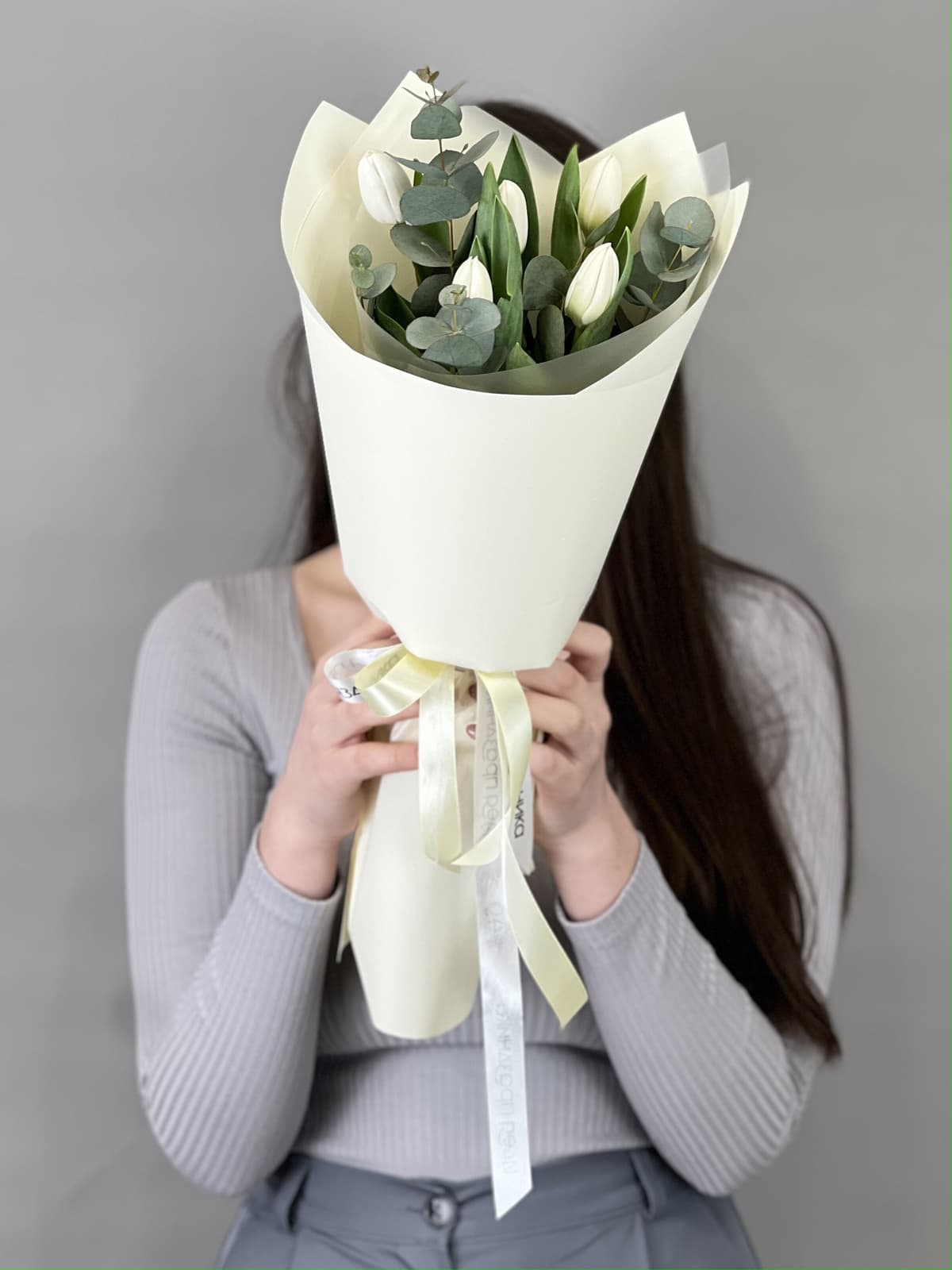 Популярный букет комплимент "Снежный" (5)