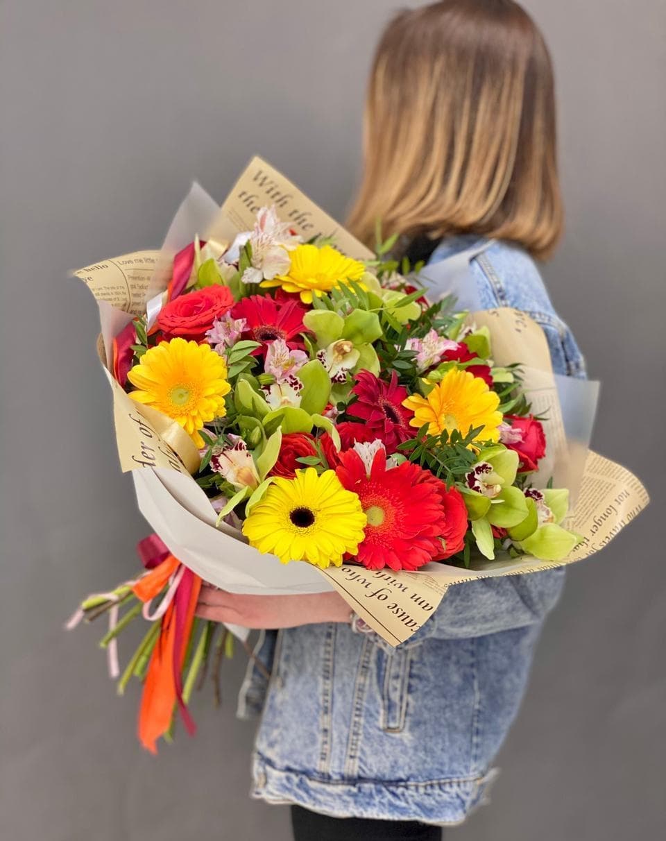 Букет "Краски счастья"
