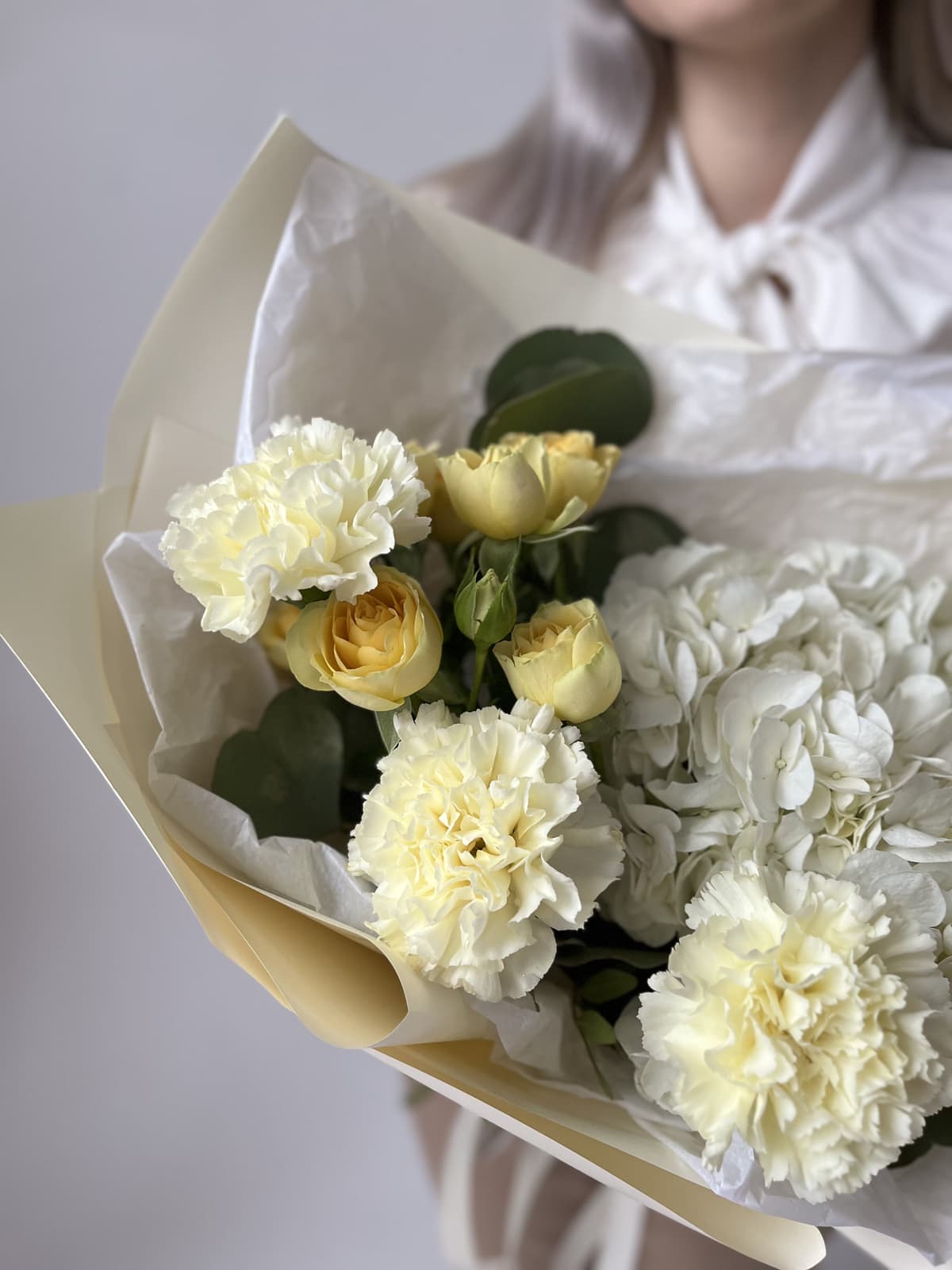 Букет "Лимонный сорбет" Революционная